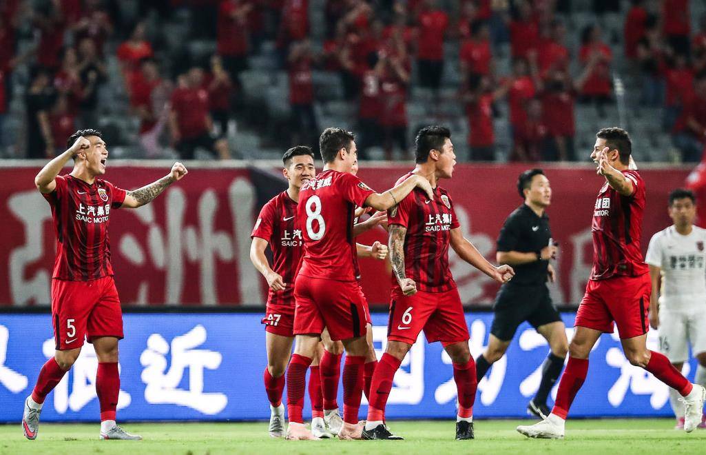 包含上海上港队获得胜利，对手落败！的词条